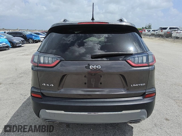 2019 Jeep Cherokee Limited with VIN 1C4PJMDX3KD162386, listed as a Copart auction lot 60240995 with 107,709 mi miles and Clean title. Bid and sale history available at DreamBid. Image 6.