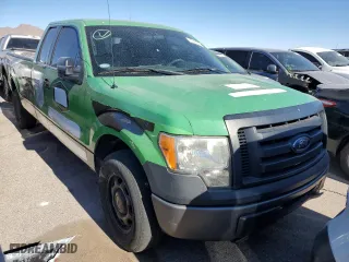 2012 Ford F-150 XL with VIN 1FTFX1CT8CKE39103, listed as a Copart auction lot 75942334 with 177,122 mi miles and Salvage Title. Bid and sale history available at carsss.com. Image 4.