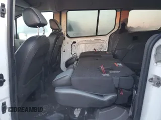 2020 Ford Transit Connect XL with VIN NM0GE9E26L1438015, listed as a Copart auction lot 47575925 with 12,663 mi miles and Salvage title. Bid and sale history available at DreamBid. Image 11.