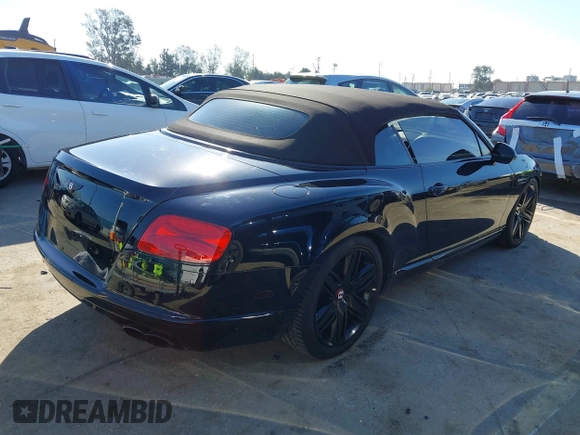 2016 Bentley Continental GT V8 with VIN SCBGT3ZA4GC054383, listed as a IAAI auction lot 41760961 with 21,618 mi miles and . Bid and sale history available at DreamBid. Image 4.