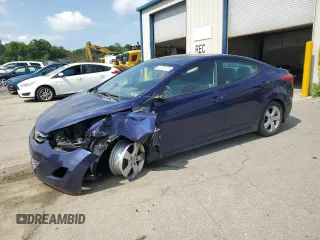 2013 Hyundai Elantra GLS with VIN 5NPDH4AE1DH406003, listed as a Copart auction lot 65938975 with 172,190 mi miles and Salvage title. Bid and sale history available at DreamBid. Image 1.