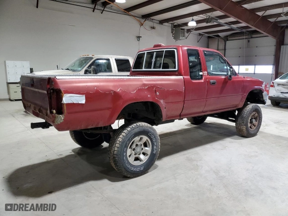 1994 Toyota 4WD Pickups DX with VIN 4TAVN13D7RZ279348, listed as a Copart auction lot 42795315 with 297,174 mi miles and Salvage Title. Bid and sale history available at carsss.com. Image 3.