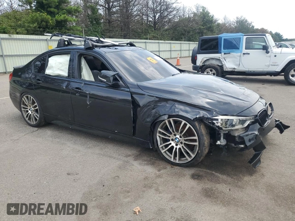 2017 BMW 3 Series 340i with VIN WBA8B3G37HNA92849, listed as a Copart auction lot 36897564 with Not Provided miles and Non Repairable. Bid and sale history available at DreamBid. Image 4.