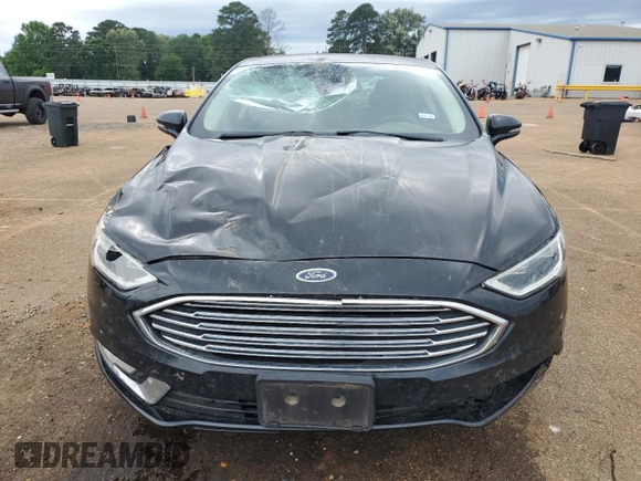 2017 Ford Fusion Titanium with VIN 3FA6P0K90HR221889, listed as a Copart auction lot 55643945 with 126,621 mi miles and Salvage title. Bid and sale history available at DreamBid. Image 5.
