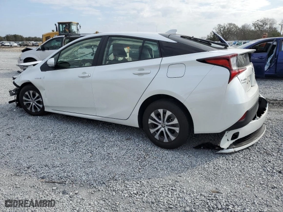 2022 Toyota Prius LE with VIN JTDL9MFU8N3032706, listed as a Copart auction lot 43924515 with 10,822 mi miles and Salvage Title. Bid and sale history available at carsss.com. Image 2.