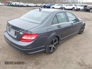 2011 Mercedes-Benz C 300 Sport with VIN WDDGF8BBXBR176410, listed as a IAAI auction lot 41999690 with 187,506 mi miles and . Bid and sale history available at carsss.com. Image 4.