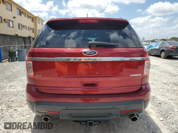 2013 Ford Explorer XLT with VIN 1FM5K7D80DGC45186, listed as a Copart auction lot 55177225 with 178,151 mi miles and Clean Title. Bid and sale history available at carsss.com. Image 6.