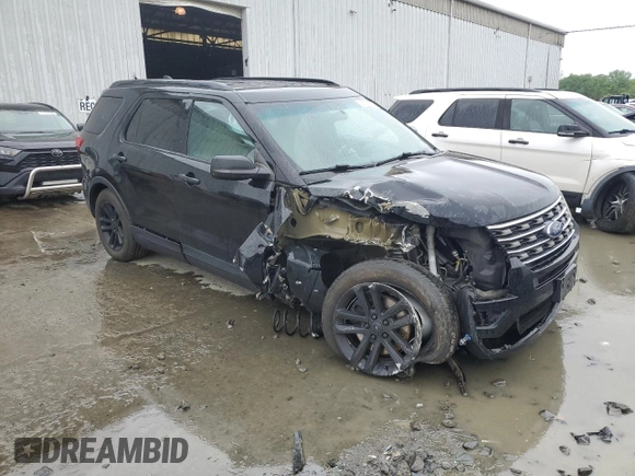 2016 Ford Explorer with VIN 1FM5K7B8XGGB16007, listed as a Copart auction lot 55178545 with 145,804 mi miles and Salvage title. Bid and sale history available at DreamBid. Image 4.