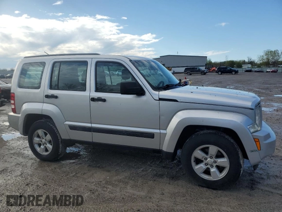 2012 Jeep Liberty Sport with VIN 1C4PJMAK1CW183266, listed as a Copart auction lot 55581725 with 120,655 mi miles and Salvage Title. Bid and sale history available at carsss.com. Image 4.