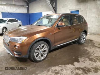 2017 BMW X3 xDrive28i z VIN 5UXWX9C55H0T07210, wystawiony jako Copart lot #58026415 z przebiegiem 50 503 mil mil oraz Szkody całkowita. Historia ofert i sprzedaży dostępna na DreamBid. Obrazek 1.