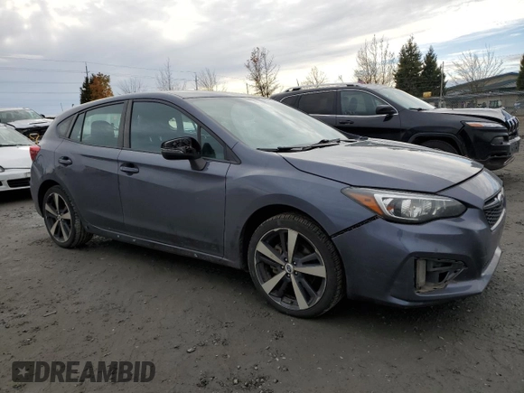2017 Subaru Impreza Special Sports with VIN 4S3GTAK6XH1751786, listed as a Copart auction lot 86219994 with 121,393 mi miles and Salvage title. Bid and sale history available at DreamBid. Image 4.