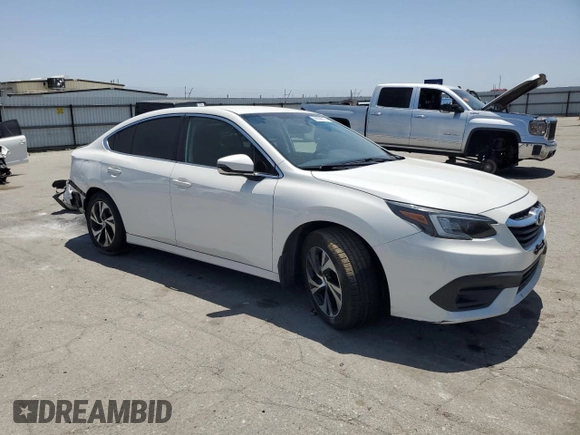 2020 Subaru Legacy Premium with VIN 4S3BWAC60L3016778, listed as a Copart auction lot 59639615 with 98,580 mi miles and Salvage title. Bid and sale history available at DreamBid. Image 4.