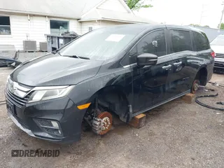 2018 Honda Odyssey EX-L z VIN 5FNRL6H71JB093357, wystawiony jako IAAI lot #42083895 z przebiegiem 194 211 mil mil oraz . Historia ofert i sprzedaży dostępna na DreamBid. Obrazek 2.