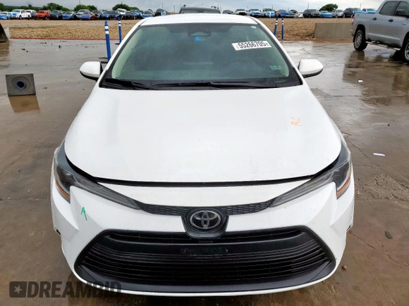 2023 Toyota Corolla LE z VIN 5YFB4MDE0PP015995, wystawiony jako Copart lot #55266705 z przebiegiem 57 339 mil mil oraz Szkoda całkowita • Salvage title. Historia ofert i sprzedaży dostępna na DreamBid. Obrazek 5.
