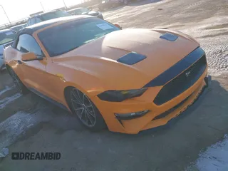 2019 Ford Mustang EcoBoost with VIN 1FATP8UH1K5150041, listed as a IAAI auction lot 41576930 with 64,268 mi miles. Bid and sale history available at carsss.com. Image 1.