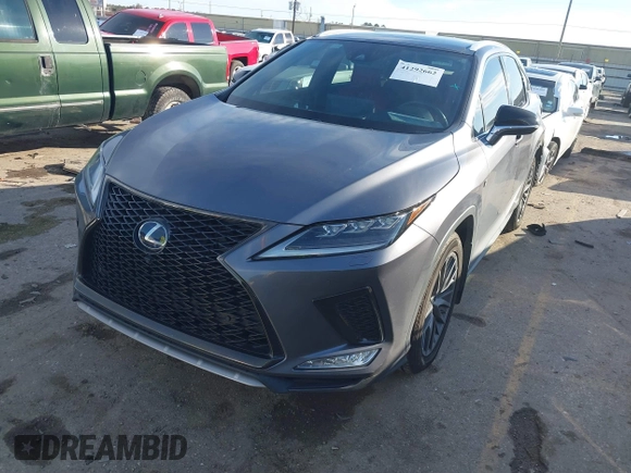 2022 Lexus RX with VIN 2T2YGMDA0NC072513, listed as a IAAI auction lot 41292662 with 69,775 mi miles. Bid and sale history available at carsss.com. Image 17.