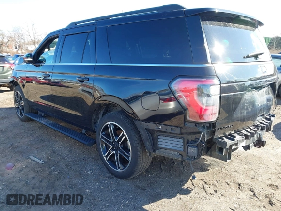 2019 Ford Expedition Max Limited with VIN 1FMJK2AT4KEA00121, listed as a IAAI auction lot 41490535 with 100,157 mi miles and . Bid and sale history available at DreamBid. Image 3.