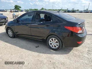 2013 Hyundai Accent GLS with VIN KMHCT4AE3DU394772, listed as a Copart auction lot 53998105 with 130,026 mi miles and Salvage Title. Bid and sale history available at carsss.com. Image 2.