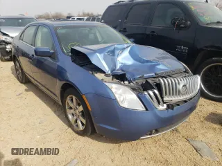 2010 Mercury Milan Premier with VIN 3MEHM0JG1AR648109, listed as a Copart auction lot 37825962 with Not provided miles and Salvage title. Bid and sale history available at DreamBid. Image 1.