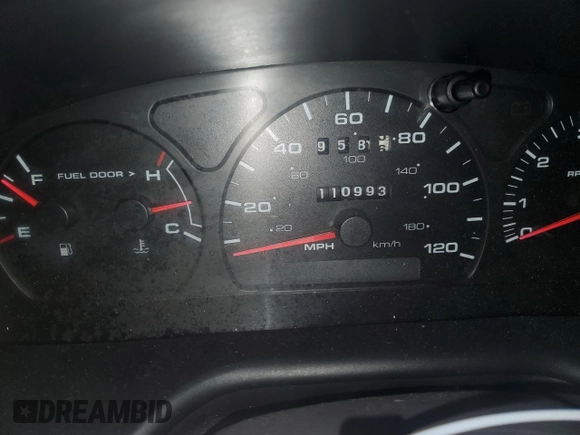 2002 Mercury Sable LS with VIN 1MEFM55S32G622106, listed as a Copart auction lot 72906514 with 110,993 mi miles and Salvage Title. Bid and sale history available at DreamBid. Image 9.