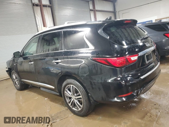 2017 Infiniti QX60 with VIN 5N1DL0MM7HC550677, listed as a Copart auction lot 50781605 with 87,274 mi miles and Salvage Title. Bid and sale history available at DreamBid. Image 2.