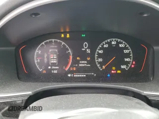 2022 Honda Civic Si with VIN 2HGFE1E5XNH472040, listed as a Copart auction lot 52603935 with 39,675 mi miles and Salvage Title. Bid and sale history available at DreamBid. Image 9.