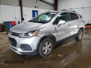 2017 Chevrolet Trax LT z VIN KL7CJPSB0HB155095, wystawiony jako Copart lot #57161745 z przebiegiem 99 691 mil mil oraz Szkoda całkowita • Salvage title. Historia ofert i sprzedaży dostępna na DreamBid. Obrazek 1.
