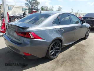 2015 Lexus IS 350 with VIN JTHCE1D28F5006381, listed as a IAAI auction lot 41953698 with 127,688 mi miles and . Bid and sale history available at DreamBid. Image 4.