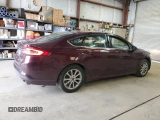 2017 Ford Fusion SE with VIN 3FA6P0HD0HR299617, listed as a Copart auction lot 54745165 with 124,594 mi miles and Clean title. Bid and sale history available at DreamBid. Image 3.