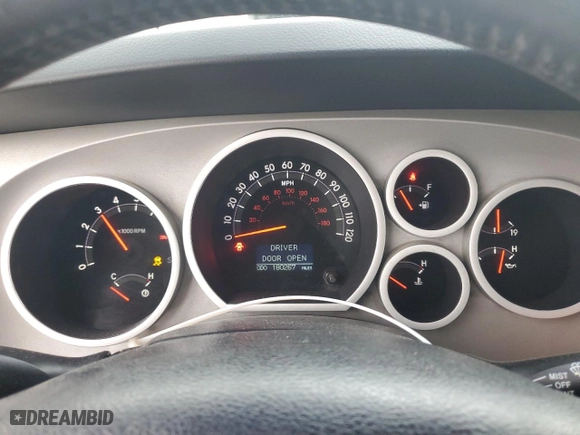 2008 Toyota Tundra 2WD Truck LTD with VIN 5TFEV58158X047979, listed as a Copart auction lot 46317935 with NaN miles and Salvage Title. Bid and sale history available at carsss.com. Image 9.