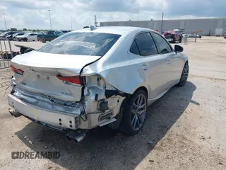 2019 Lexus IS 300 z VIN JTHBA1D28K5096603, wystawiony jako IAAI lot #42728158 z przebiegiem 134 171 mil mil oraz . Historia ofert i sprzedaży dostępna na DreamBid. Obrazek 4.