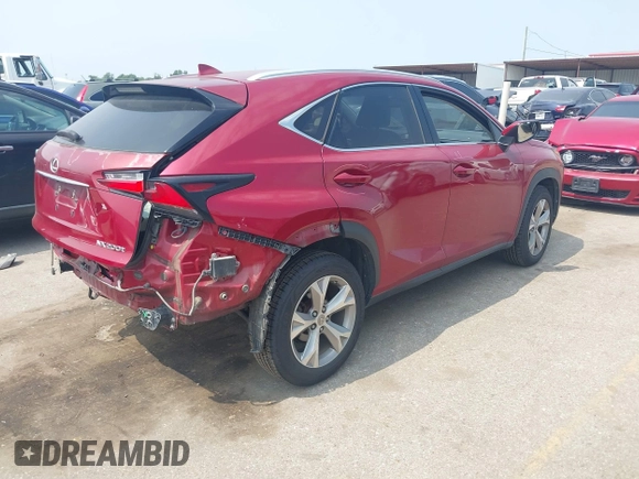 2017 Lexus NX 200t with VIN JTJYARBZXH2054614, listed as a IAAI auction lot 42309956 with 113,006 mi miles and . Bid and sale history available at DreamBid. Image 4.