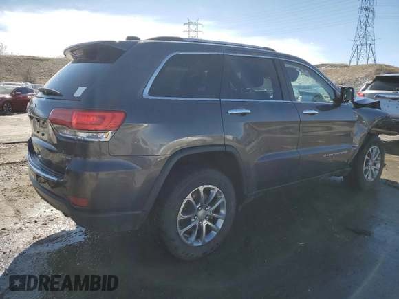 2014 Jeep Grand Cherokee Limited with VIN 1C4RJFBG2EC448280, listed as a Copart auction lot 46473075 with 226,270 mi miles and Salvage Title. Bid and sale history available at carsss.com. Image 3.