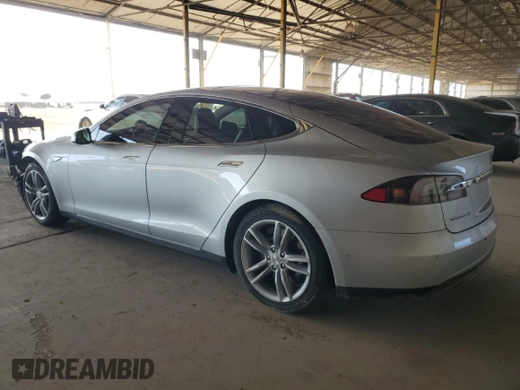 2016 Tesla Model S 90D with VIN 5YJSA1E29GF120543, listed as a Copart auction lot 56574425 with 56,412 mi miles and Salvage title. Bid and sale history available at DreamBid. Image 2.