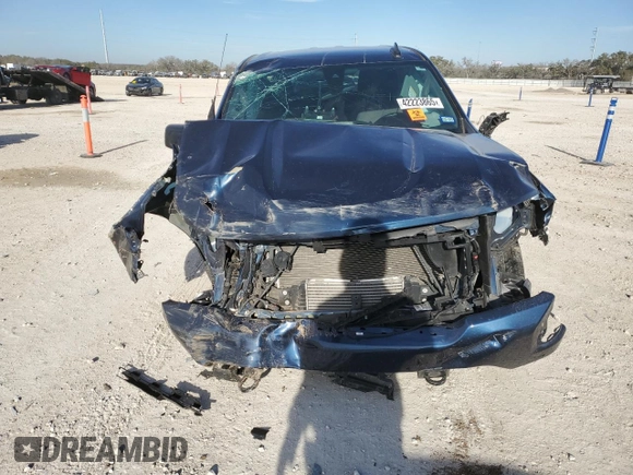 2022 Chevrolet Silverado 1500 Custom with VIN 3GCPWBEK7NG216725, listed as a Copart auction lot 42223865 with 27,106 mi miles and Salvage Title. Bid and sale history available at DreamBid. Image 5.
