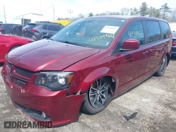 2019 Dodge Grand Caravan GT with VIN 2C4RDGEG3KR579133, listed as a IAAI auction lot 41934964 with 82,667 mi miles and . Bid and sale history available at DreamBid. Image 2.