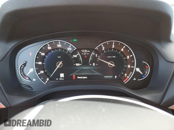 2018 BMW X3 xDrive30i with VIN 5UXTR9C59JLD90032, listed as a Copart auction lot 86059584 with 44,580 mi miles and Salvage Title. Bid and sale history available at carsss.com. Image 9.