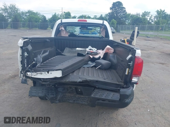 2022 Toyota Tacoma SR with VIN 3TYRX5GN2NT052675, listed as a IAAI auction lot 42478078 with 35,596 mi miles and . Bid and sale history available at DreamBid. Image 16.