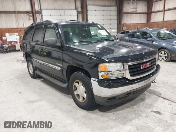 2005 GMC Yukon SLT with VIN 1GKEK13T15J143363, listed as a IAAI auction lot 41996424 with 272,819 mi miles. Bid and sale history available at carsss.com. Image 1.