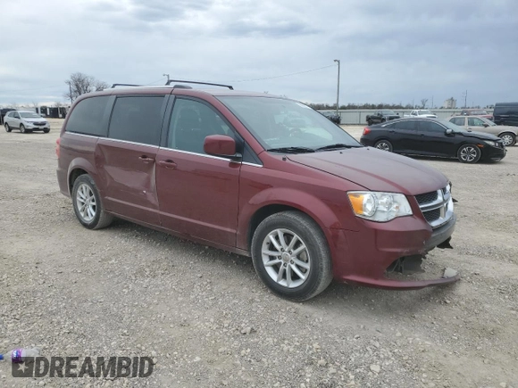2018 Dodge Grand Caravan SXT with VIN 2C4RDGCG8JR183880, listed as a Copart auction lot 47767215 with 133,331 mi miles and Salvage Title. Bid and sale history available at DreamBid. Image 4.