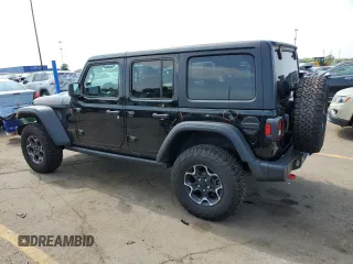 2023 Jeep Wrangler Rubicon with VIN 1C4HJXFG9PW561091, listed as a Copart auction lot 62660834 with 12,081 mi miles and Non Repairable. Bid and sale history available at DreamBid. Image 2.