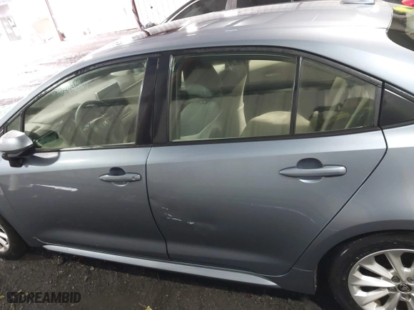 2020 Toyota Corolla LE with VIN JTDHPRAE2LJ092143, listed as a IAAI auction lot 42011827 with 49,388 mi miles. Bid and sale history available at carsss.com. Image 14.