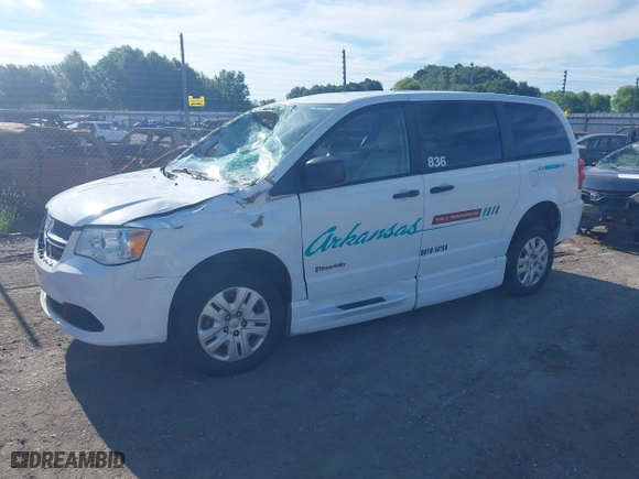 2019 Dodge Grand Caravan SE with VIN 2C7WDGBG7KR808178, listed as a IAAI auction lot 39601907 with 128,458 mi miles. Bid and sale history available at carsss.com. Image 20.
