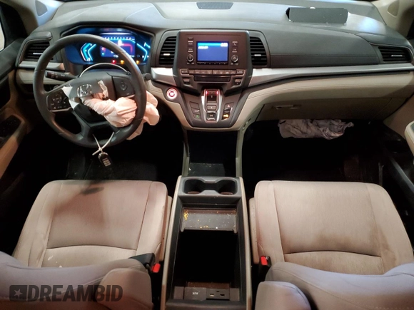 2018 Honda Odyssey LX with VIN 5FNRL6H26JB026483, listed as a Copart auction lot 43139325 with 45,364 mi miles and Clean Title. Bid and sale history available at carsss.com. Image 8.