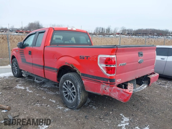2013 Ford F-150 XL with VIN 1FTEX1CM7DKF48433, listed as a IAAI auction lot 41430785 with 179,579 mi miles. Bid and sale history available at carsss.com. Image 3.