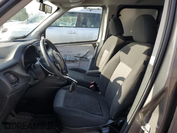 2016 Ram ProMaster City Cargo Tradesman SLT with VIN ZFBERFBTXG6C71215, listed as a Copart auction lot 51006435 with 46,554 mi miles and Salvage title. Bid and sale history available at DreamBid. Image 7.
