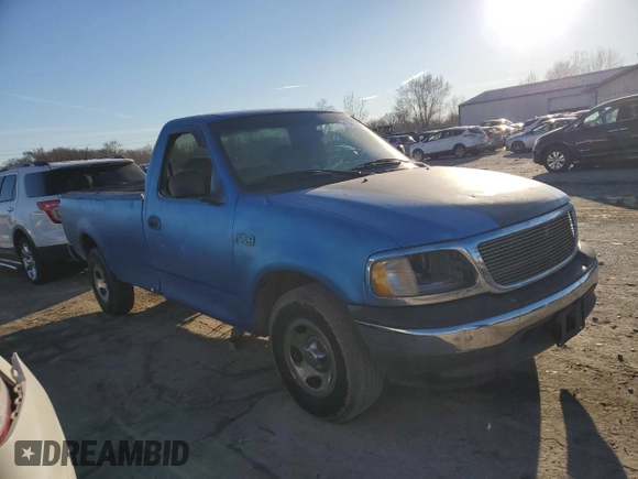 2003 Ford F-150 XL with VIN 1FTRF17293NB24844, listed as a Copart auction lot 47043235 with 180,520 mi miles and Clean Title. Bid and sale history available at DreamBid. Image 4.