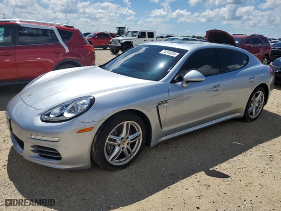 2014 Porsche Panamera with VIN WP0AA2A76EL013432, listed as a Copart auction lot 74246804 with 0 mi miles and Non Repairable. Bid and sale history available at carsss.com. Image 1.