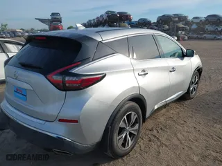 2019 Nissan Murano S with VIN 5N1AZ2MJ4KN160974, listed as a IAAI auction lot 41885386 with 46,928 mi miles. Bid and sale history available at carsss.com. Image 4.