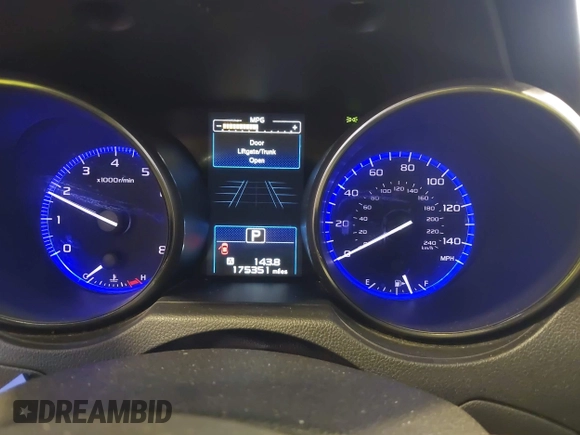2015 Subaru Outback Premium with VIN 4S4BSAFC7F3314791, listed as a IAAI auction lot 42529871 with 175,351 mi miles and . Bid and sale history available at DreamBid. Image 7.